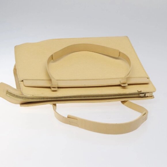 LOUIS VUITTON Epi Croisette PM Tote Bag Vanilla - Picture 6 of 16